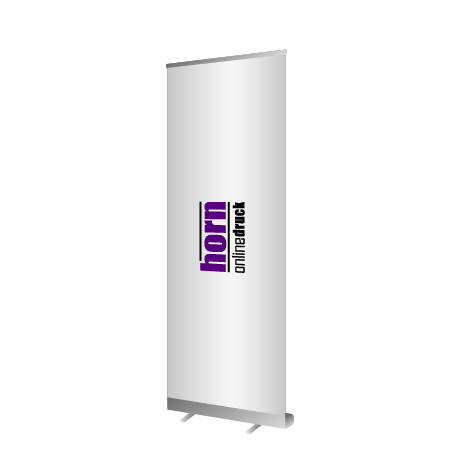 Roll-Up Budget | B 85 cm x H 200 cm | einseitig bedruckt